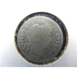 1912 D Barber Dime