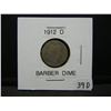 Image 3 : 1912 D Barber Dime