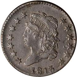 Lot 16 - 1813 Classic Head Cent PCGS AU55