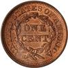 Image 2 : Lot 25 - 1856 Large Cent N14 R1 Slanting 5. PCGS MS64RD