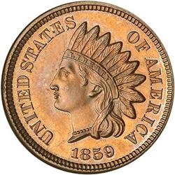 Lot 31 - 1859 Indian Head Cent NGC PF64