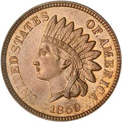 Lot 33 - 1859 Indian Head Cent PCGS MS63