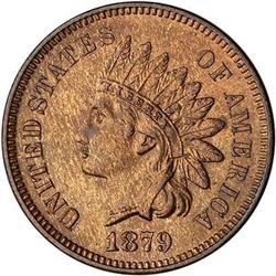 Lot 43 - 1879 Indian Head Cent RAW