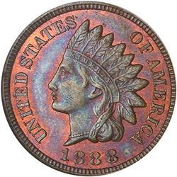Lot 52 - 1888 Indian Head 1C NGC MS63 BN