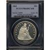 Image 3 : Lot 639 - 1863 Liberty Seated Dollar PCGS PR64DCAM