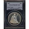 Image 3 : Lot 641 - 1867 Liberty Seated Dollar PCGS PR64DCAM