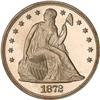 Image 1 : Lot 645 - 1872 Liberty Seated Dollar PCGS PR64DCAM