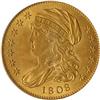 Image 1 : Lot 1165 - 1808 $5 Capped Draped Bust PCGS MS64