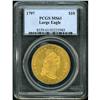 Image 3 : Lot 1189 - 1797 $10 Capped Bust. Large eagle PCGS MS61
