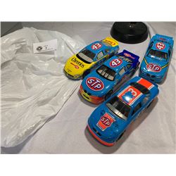Lot of 4 Nascar Diecast 1/24 Scale Cars
