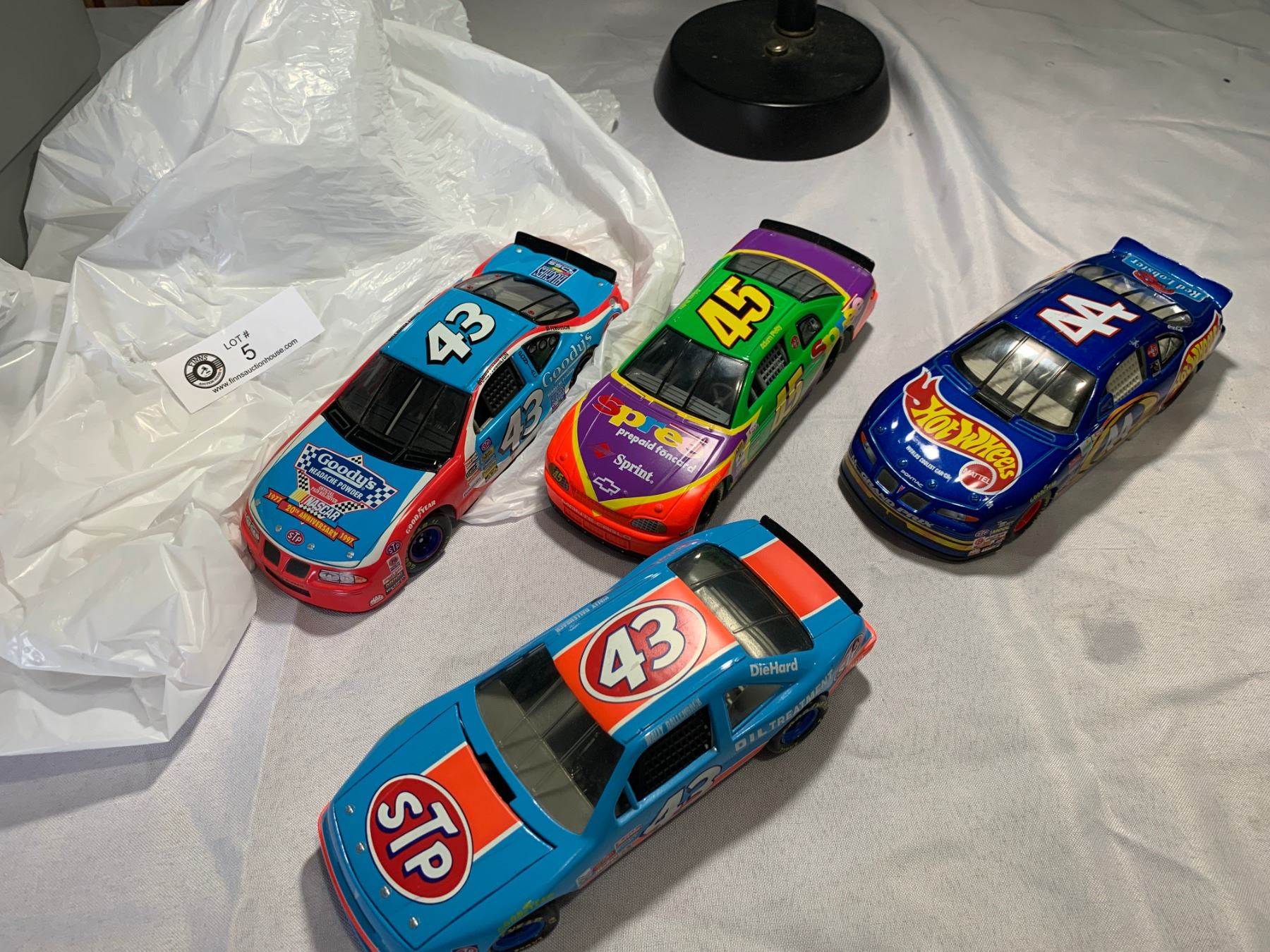 Lot of 4 Nascar Diecast 1/24 Scale Cars