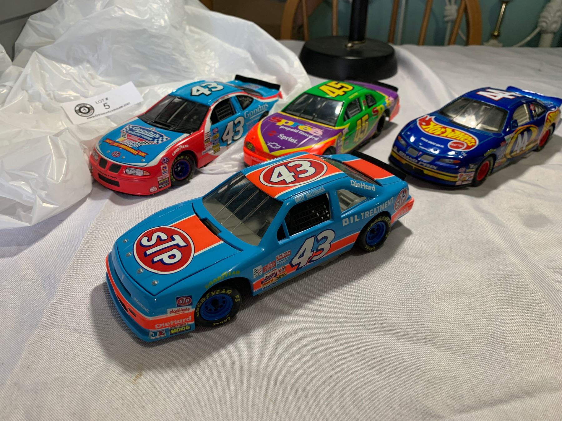 Lot of 4 Nascar Diecast 1/24 Scale Cars