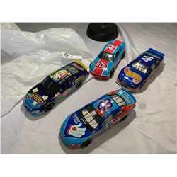 Lot of 4 Nascar Diecast 1/24 Scale Cars