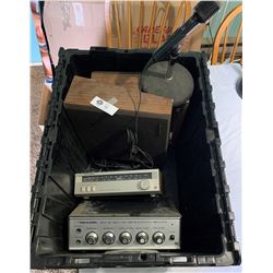 Vintage Realistic Stereo System. Untested