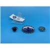Image 1 : Lot of Vintage Sterling Silver Rings plus a Vintage Delft Pin