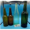 Image 1 : Lot Of 4 Vintage Bottles. Pluto Water, Plus More