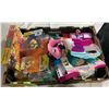 Image 1 : Box Lot of Toys Shopkins, Hello Kitty, Minions Etc