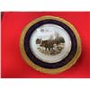 Image 1 : A Limoges France Plate with Wild Boars. With a Gold Border. Very Good Quality