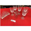 Image 1 : Unusual Cut Crystal Napkin Holder in Great Condition