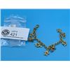 Image 1 : Gold Plated Charm Bracelet with Charms