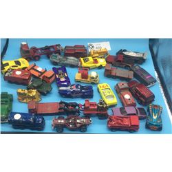 Lot of Vintage Diecast Toys. In Played Condition