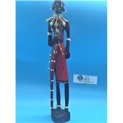 Wooden African Tribal Decorative Figure