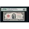 Image 1 : 1928D $2 Legal Tender Note PMG 65EPQ