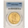 Image 1 : 1922 $20 St. Gaudens Double Eagle Gold Coin PCGS MS64