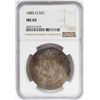 Image 1 : 1885-O $1 Morgan Silver Dollar Coin NGC MS65 Nice Toning
