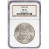 Image 1 : 1902-O $1 Morgan Silver Dollar Coin NGC MS63