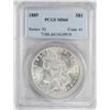 Image 1 : 1889 $1 Morgan Silver Dollar Coin PCGS MS64