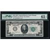 Image 1 : 1928 $20 Chicago Federal Reserve Note PMG 65EPQ