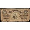 Image 1 : 1864 $50 Confederate States of America Note