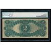 Image 2 : 1880 $2 Legal Tender Note PMG 20