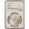 Image 1 : 1882-O $1 Morgan Silver Dollar Coin NGC MS63
