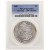 Image 1 : 1887 $1 Morgan Silver Dollar Coin PCGS Unc Details