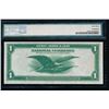 Image 2 : 1918 $1 Chicago Federal Reserve Note PMG 63