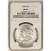 Image 1 : 1896 $1 Morgan Silver Dollar Coin NGC MS62