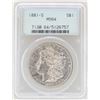 Image 1 : 1881-S $1 Morgan Silver Dollar Coin PCGS MS64