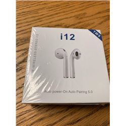 i12 TWS Wireless Bluetooth Earbuds