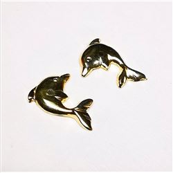 14K Yellow Gold (0.39Gm) Earrings, Made in Canada, Suggested Retail Value $140