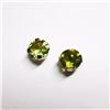 Image 2 : 10K Yellow Gold Peridot(0.5ct) Stud Earrings Earrings, Made in Canada, Suggested Retail Value $120