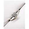 Image 2 : 14K White Gold Diamond(0.5ct) (I, G)((1.47gm)ct) Ring (~Size 7), Made in Canada, Appraised Retail $3