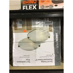 UberHausSet of 2 12"Ceiling Flushmount Fixtures