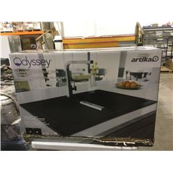 Odyssey Granite Composite Twin Bowl Sink