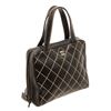 Image 2 : Chanel Quilted Leather Bowler Bag