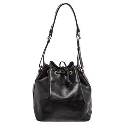 Louis Vuitton Black Epi Leather GM Shoulder Bag