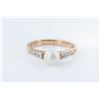 Image 1 : Gold/Pearl/Diamond Ring