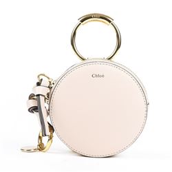Chloe Leather Coin Purse Keychain