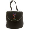 Image 1 : Yves St. Laurent Suede Embroidered Bag